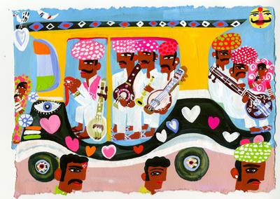 Mukundgarh: The Musicians' Auto-rickshaw by Christopher Corr