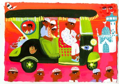 Mukundgarh: The Auto-rickshaw To The Mosque by Christopher Corr