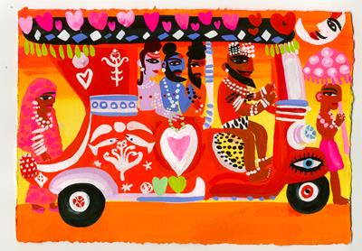 Mukundgarh: The Yogis' Auto-rickshaw by Christopher Corr