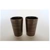 Pair of Red Beakers by Chris Keenan