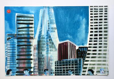 NYC: Midtown Skyscrapers by Christopher Corr