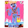 Blue Sadhu In The Himalayas by Christopher Corr